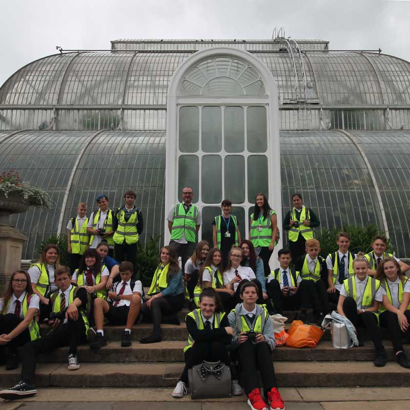 School trip to Kew Gardens